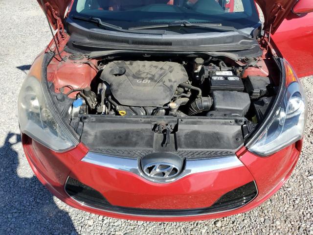 KMHTC6AD1CU021344 - 2012 HYUNDAI VELOSTER Rot Foto 11