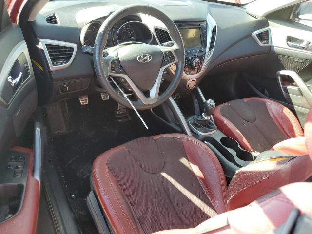 KMHTC6AD1CU021344 - 2012 HYUNDAI VELOSTER Rot Foto 8