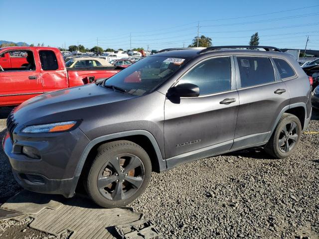 1C4PJLAB1HW572183 - 2017 JEEP CHEROKEE SPORT CHARCOAL photo 1