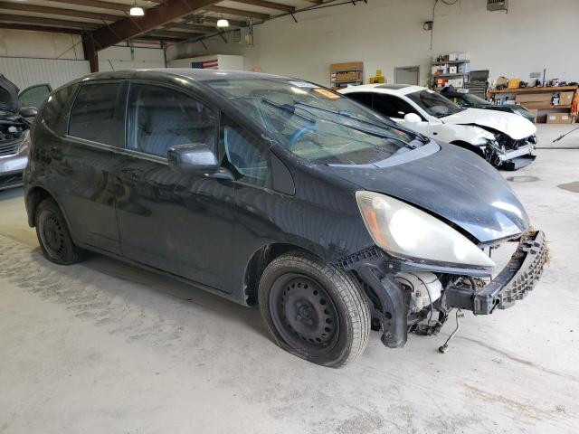 JHMGE8H31DC080876 - 2013 HONDA FIT შავი ფოტო 4
