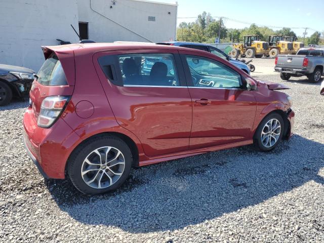 1G1JD6SB9H4106986 - 2017 CHEVROLET SONIC LT BURGUNDY photo 3