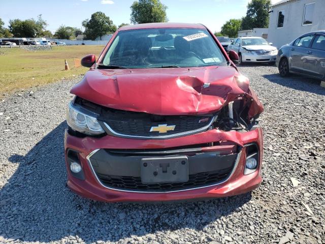 1G1JD6SB9H4106986 - 2017 CHEVROLET SONIC LT BURGUNDY photo 5