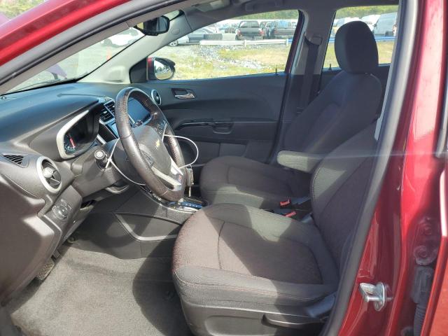 1G1JD6SB9H4106986 - 2017 CHEVROLET SONIC LT BURGUNDY photo 7