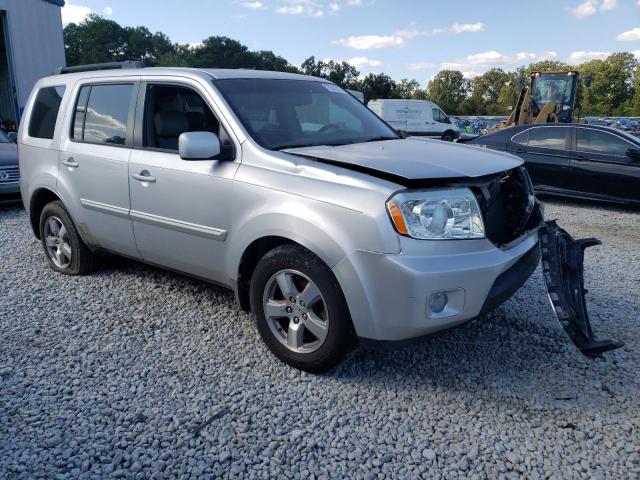 5FNYF385X9B018636 - 2009 HONDA PILOT EXL SILVER photo 4