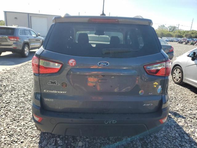 MAJ6S3GL5KC284285 - 2019 FORD ECOSPORT SE Серый фото 6
