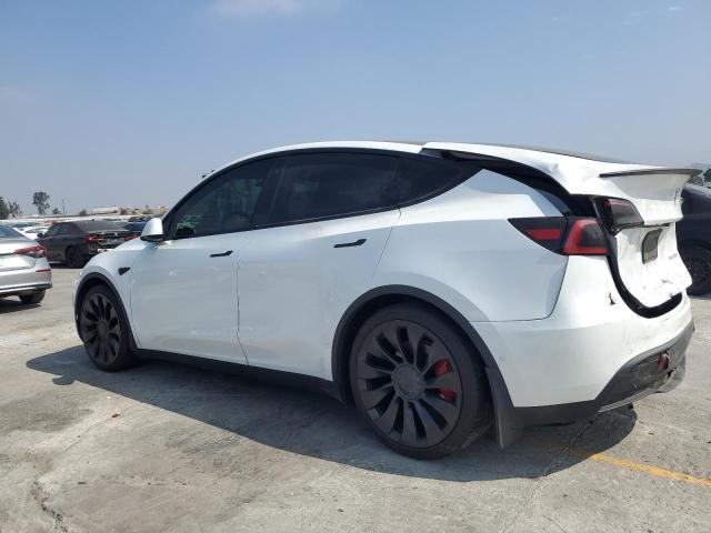 7SAYGDEF2NF405792 - 2022 TESLA MODEL Y Blanco foto 2