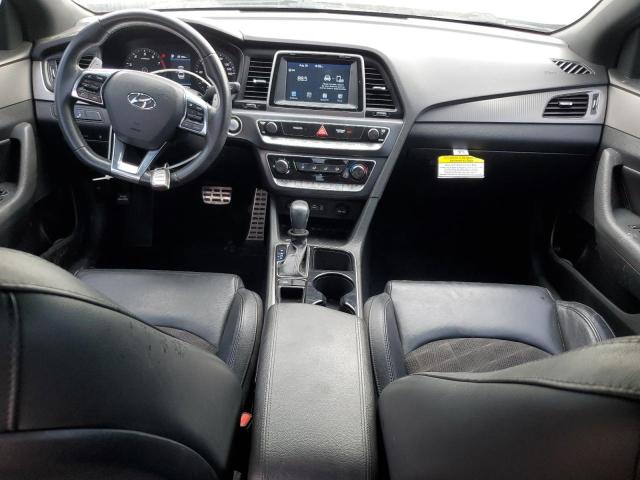 5NPE34AF7JH638449 - 2018 HYUNDAI SONATA SPORT BLUE photo 8