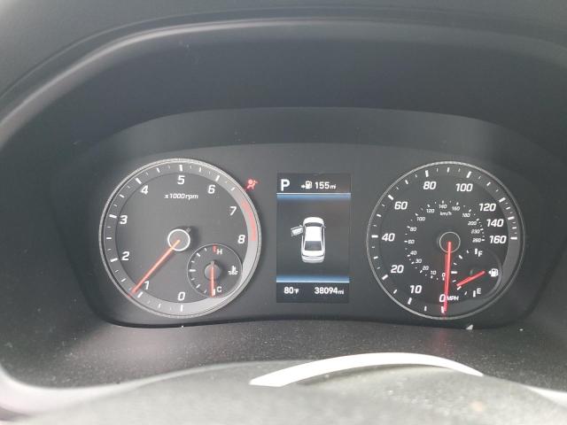 5NPE34AF7JH638449 - 2018 HYUNDAI SONATA SPORT BLUE photo 9