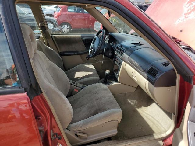 JF1SF65641H730316 - 2001 SUBARU FORESTER S ბურგუნდია ფოტო 7