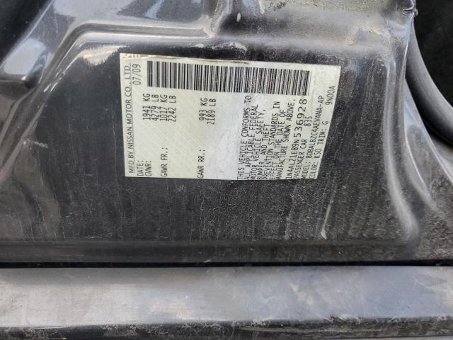 1N4AL21E89N536928 - 2009 NISSAN ALTIMA 2.5 GRAY photo 12