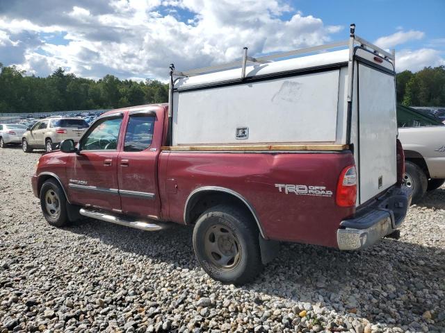 5TBBT44146S476731 - 2006 TOYOTA TUNDRA ACCESS CAB SR5 MAROON photo 2