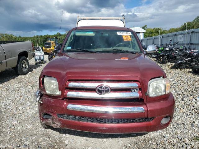 5TBBT44146S476731 - 2006 TOYOTA TUNDRA ACCESS CAB SR5 MAROON photo 5