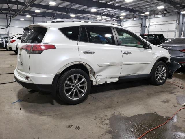 JTMDJREV2GD017103 - 2016 TOYOTA RAV4 HV LIMITED WHITE photo 3