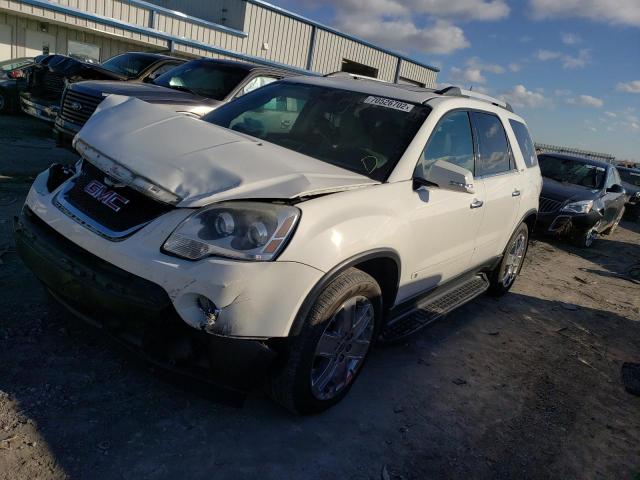 1GKLVNED0AJ154036 - 2010 GMC ACADIA SLT-2 WHITE photo 1