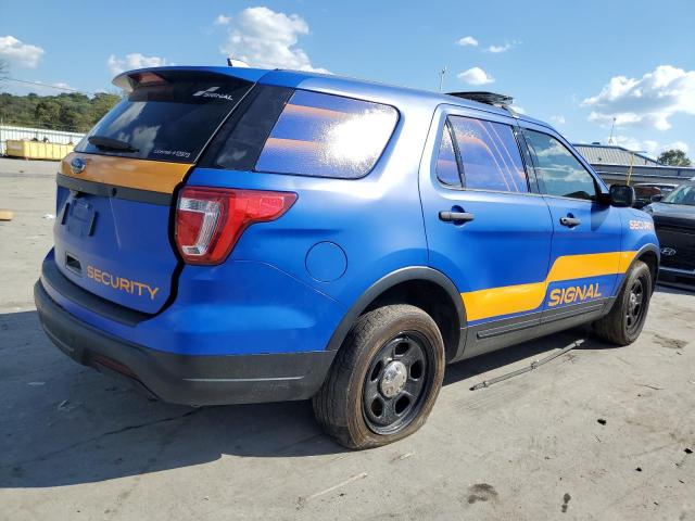 1FM5K8AR5KGA13313 - 2019 FORD EXPLORER POLICE INTERCEPTOR Mavi foto 3