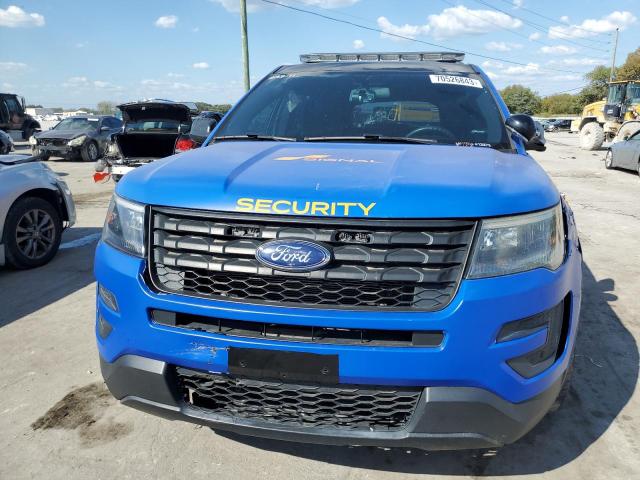 1FM5K8AR5KGA13313 - 2019 FORD EXPLORER POLICE INTERCEPTOR Mavi foto 5