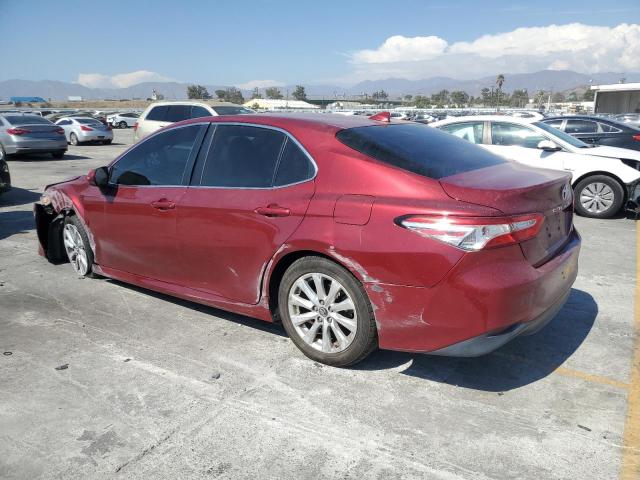 4T1B11HK1KU721596 - 2019 TOYOTA CAMRY L 红色 照片 2