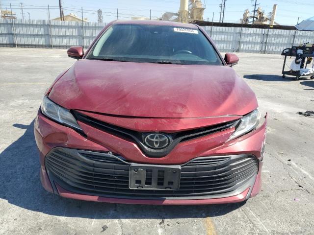 4T1B11HK1KU721596 - 2019 TOYOTA CAMRY L 红色 照片 5