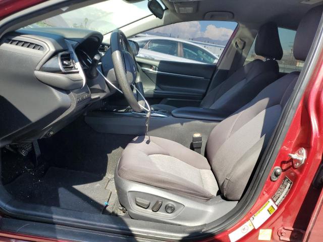 4T1B11HK1KU721596 - 2019 TOYOTA CAMRY L 红色 照片 7