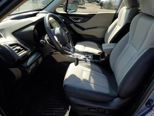 JF2SKAGC1KH549513 - 2019 SUBARU FORESTER PREMIUM BLUE photo 7