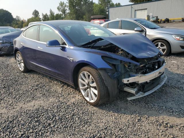 5YJ3E1EB3KF389977 - 2019 TESLA MODEL 3 BLUE photo 4