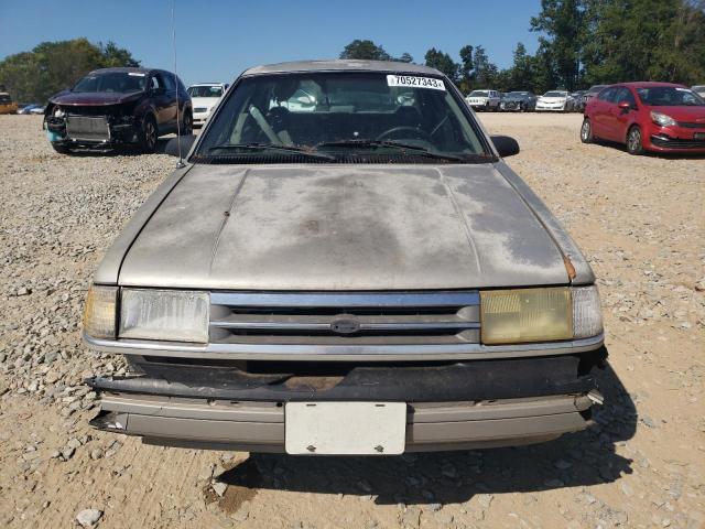 1FAPP36X1LK226529 - 1990 FORD TEMPO GL GRAY photo 5