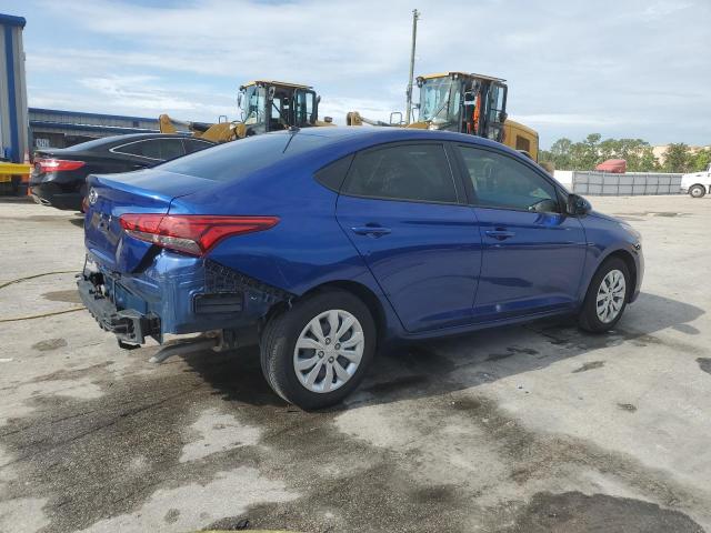 3KPC24A65NE176963 - 2022 HYUNDAI ACCENT SE BLUE photo 3