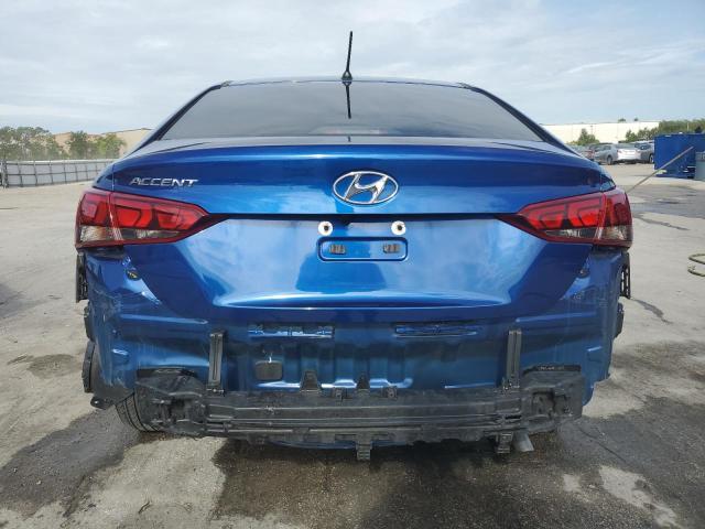 3KPC24A65NE176963 - 2022 HYUNDAI ACCENT SE BLUE photo 6