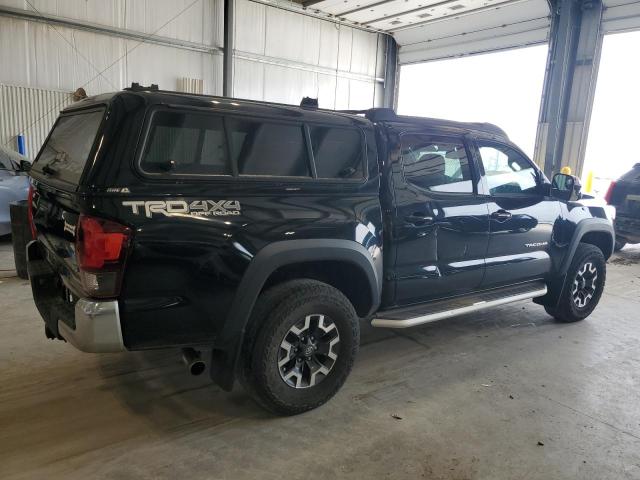 5TFCZ5AN9JX129941 - 2018 TOYOTA TACOMA DOUBLE CAB BLACK photo 3