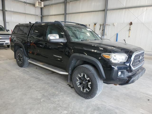 5TFCZ5AN9JX129941 - 2018 TOYOTA TACOMA DOUBLE CAB BLACK photo 4