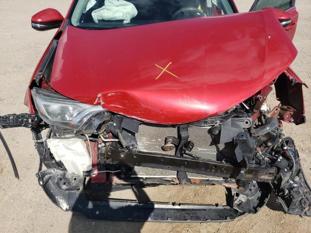 2T3ZFREVXGW238328 - 2016 TOYOTA RAV4 LE RED photo 12