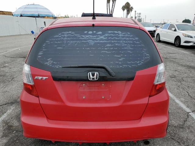 JHMGE8H31DC041673 - 2013 HONDA FIT წითელი ფოტო 6