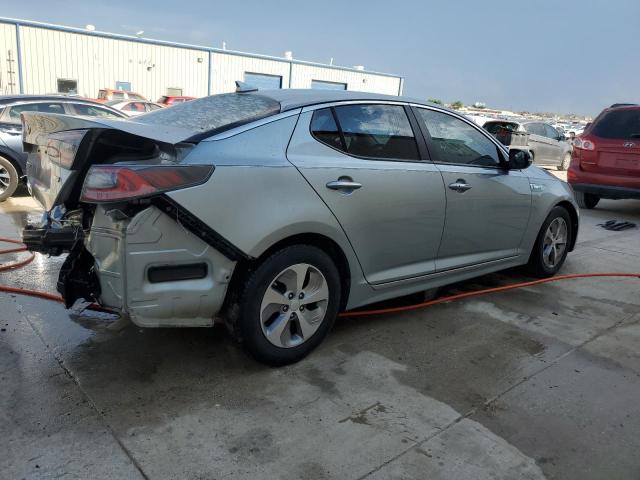 KNAGM4AD5F5081744 - 2015 KIA OPTIMA HYBRID SILVER photo 3