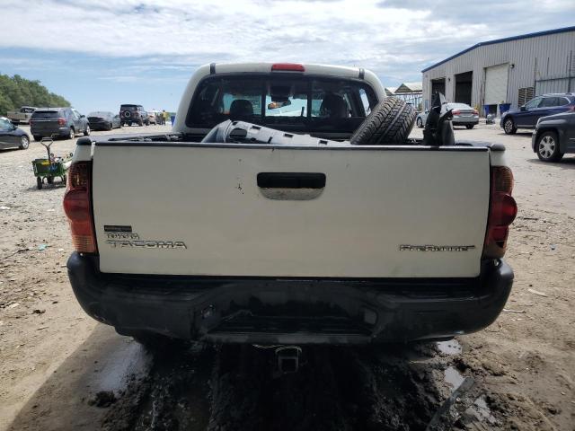 5TFJX4GN0EX030767 - 2014 TOYOTA TACOMA DOUBLE CAB WHITE photo 6