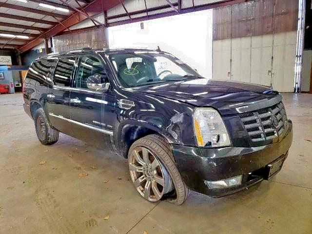 1GYS4HEF9CR146593 - 2012 CADILLAC ESCALADE ESV LUXURY BLACK photo 1