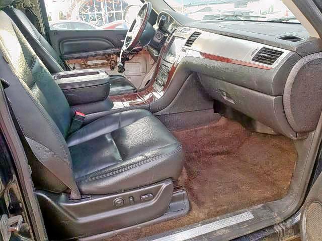 1GYS4HEF9CR146593 - 2012 CADILLAC ESCALADE ESV LUXURY BLACK photo 5