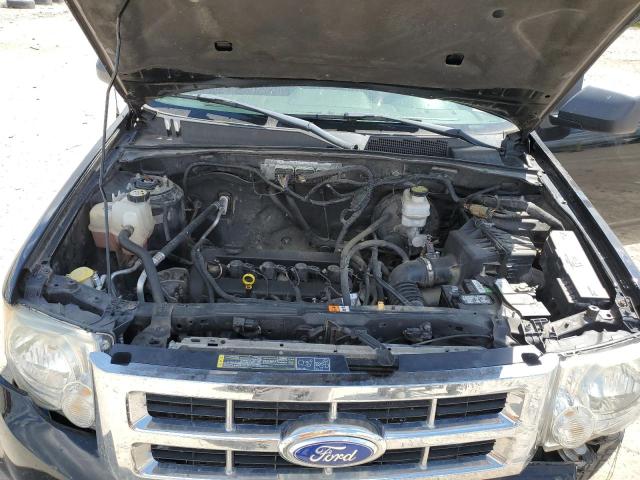 1FMCU0D71CKB64645 - 2012 FORD ESCAPE XLT BLACK photo 12