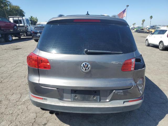 WVGAV7AX0CW001723 - 2012 VOLKSWAGEN TIGUAN S GRAY photo 6