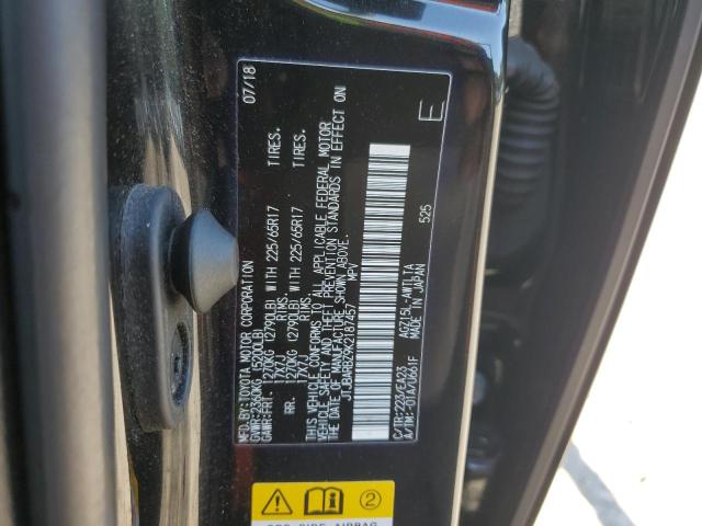 JTJBARBZ9K2187457 - 2019 LEXUS NX 300 BASE შავი ფოტო 14