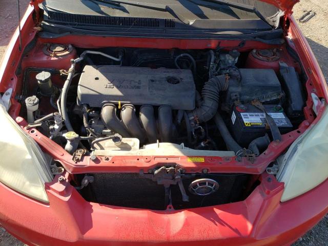 2T1KR32E55C345207 - 2005 TOYOTA COROLLA MA XR RED photo 11
