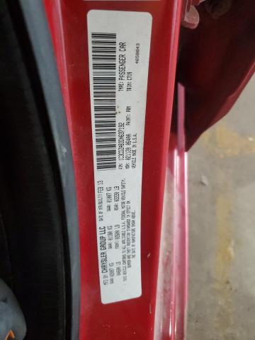 1C3CDZAB3DN637192 - 2013 DODGE AVENGER SE RED photo 13
