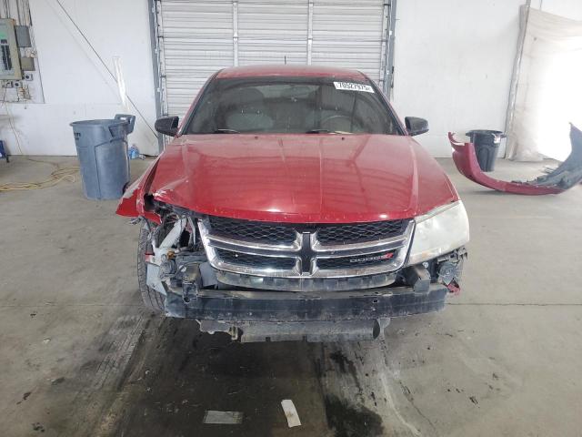 1C3CDZAB3DN637192 - 2013 DODGE AVENGER SE RED photo 5