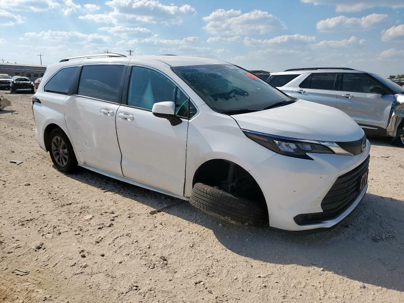 5TDKRKEC3SS232203 - 2025 TOYOTA SIENNA LE 白色 照片 4