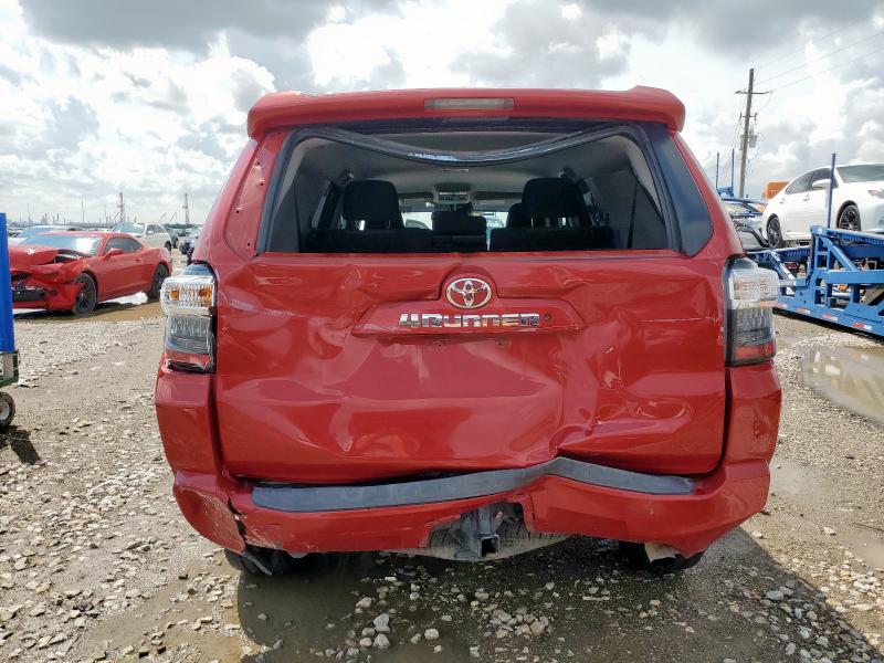 JTEMU5JR8M5854576 - 2021 TOYOTA 4RUNNER SR5/SR5 PREMIUM Rot Foto 6