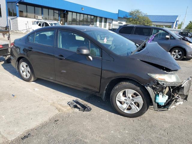 2HGFB2F50DH537134 - 2013 HONDA CIVIC LX 灰色 照片 4