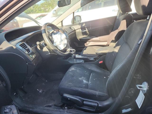 2HGFB2F50DH537134 - 2013 HONDA CIVIC LX 灰色 照片 7