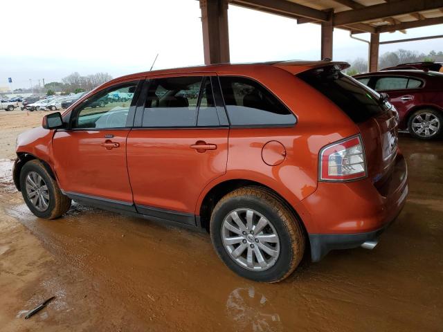 2FMDK39C07BB08326 - 2007 FORD EDGE SEL PLUS ORANGE photo 2