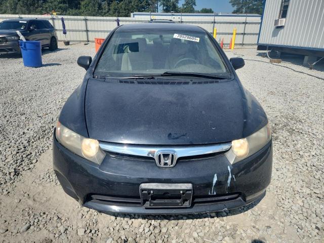 1HGFA16596L115379 - 2006 HONDA CIVIC LX BLACK photo 5