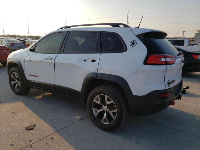1C4PJMBSXHW634930 - 2017 JEEP CHEROKEE TRAILHAWK WHITE photo 2