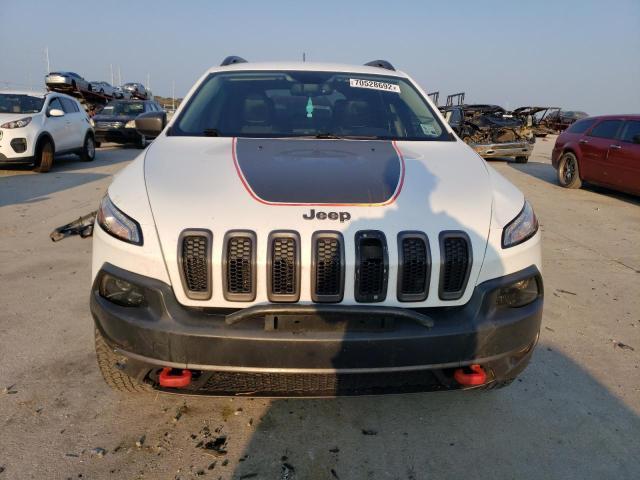 1C4PJMBSXHW634930 - 2017 JEEP CHEROKEE TRAILHAWK WHITE photo 5